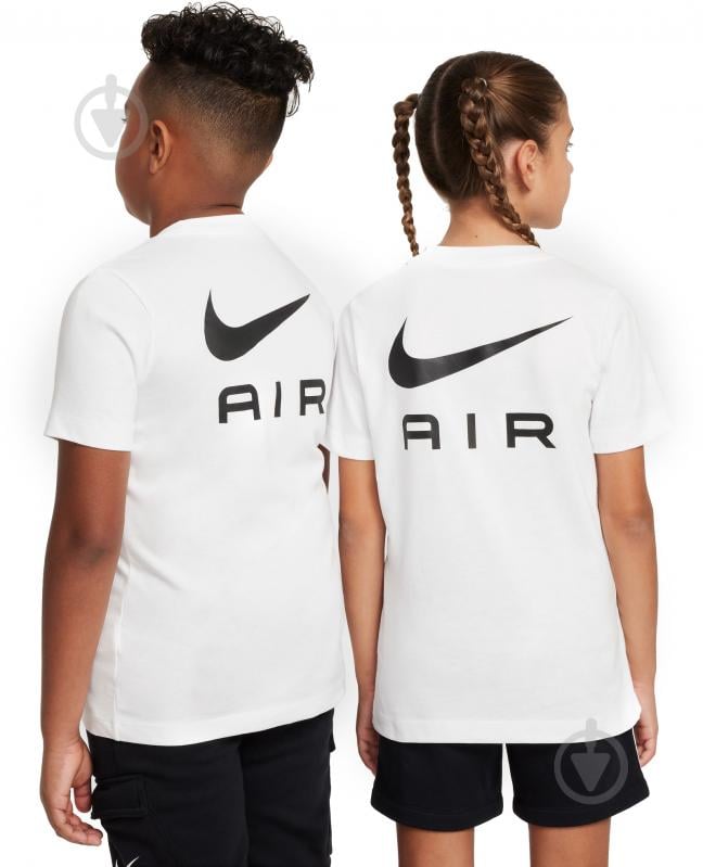 Футболка Nike DNU K NK AIR TEE FZ5174-100 р.XS белый - фото 6