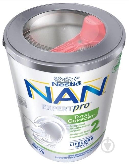 Сухая молочная смесь NAN ExpertPro Total Comfort 2, 800г - фото 2 Сухая молочная смесь NAN ExpertPro Total Comfort 2, 800г - фото 2