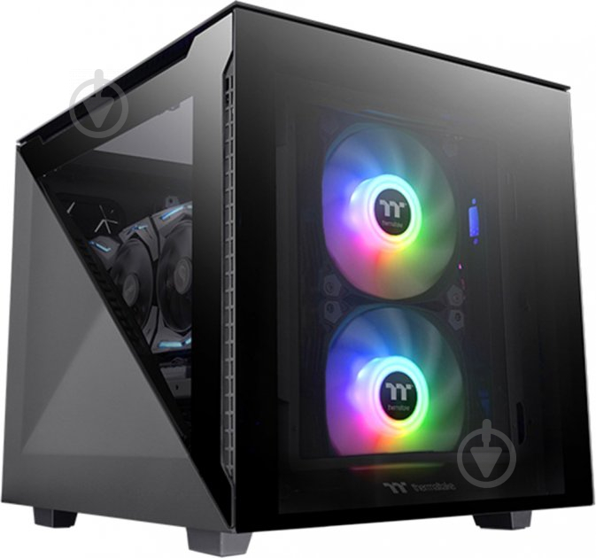 Корпус Thermaltake Divider 200 TG Black - фото 1