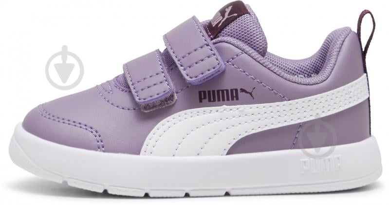 Кросівки для дівчаток демісезонні Puma COURTFLEX V3 V INF 31025204 р.19 бузкові - фото 1