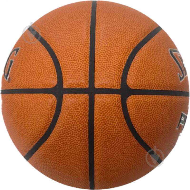 Баскетбольний м'яч Spalding FBU TF-1000 PRECISION 77944Z р. 7 коричневий - фото 3