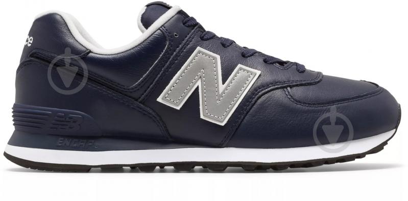 Кроссовки мужские зимние New Balance ML574LPN р.40,5 синие - фото 1