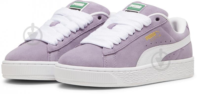 Кросівки для дівчаток демісезонні Puma SUEDE XL JR 39657711 р.35,5 бузкові - фото 3