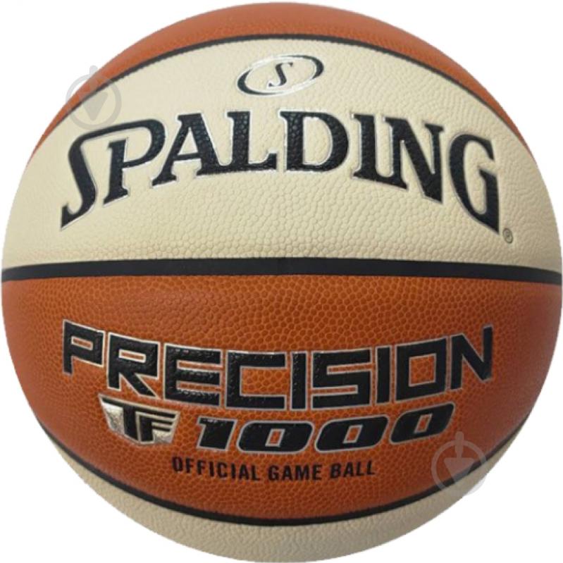 Баскетбольний м'яч Spalding FBU TF-1000 PRECISION 77945Z р. 6 коричневий - фото 1 Баскетбольний м'яч Spalding FBU TF-1000 PRECISION 77945Z р. 6 коричневий - фото 1