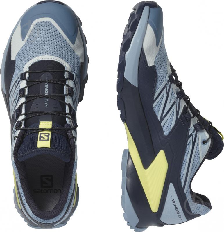 Кроссовки женские демисезонные Salomon WINGS SKY L41283900 р.38 черные - фото 3