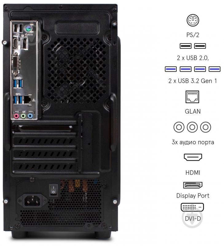 Компьютер Everest Business (3030_1607) black - фото 8