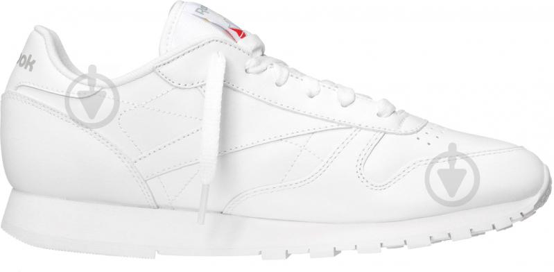 Кроссовки мужские демисезонные Reebok CL LTHR 2232 р.40,5 белые - фото 2