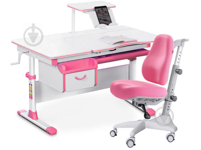 Комплект мебели детский Evo-kids Evo-40 PN Pink + кресло Y-528 KP - фото 1