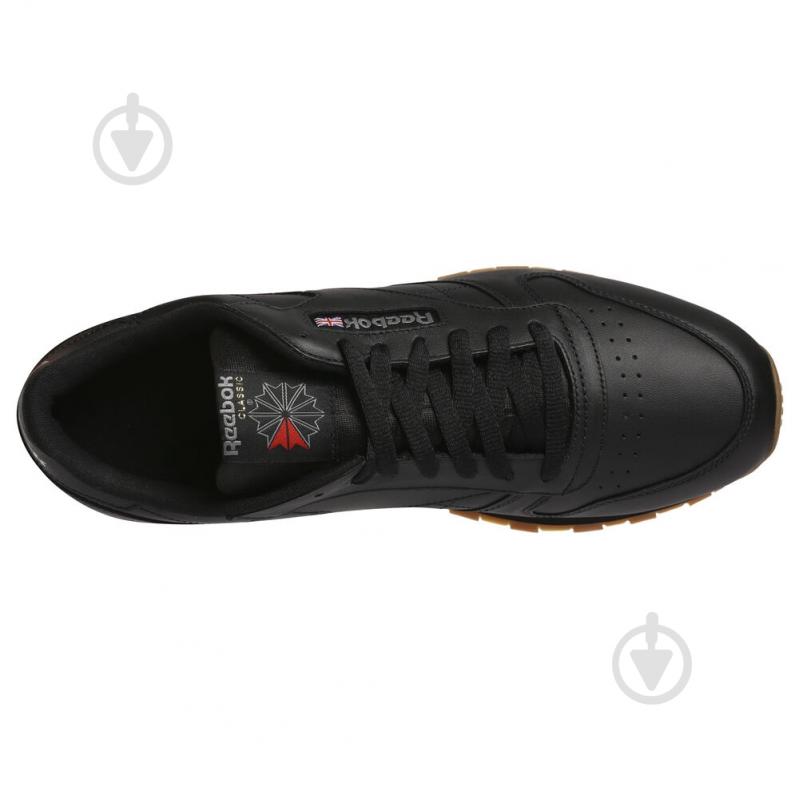 Кросівки Reebok CL LTHR 49800 р.9 чорний - фото 6