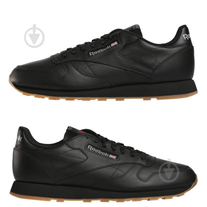 Кросівки Reebok CL LTHR 49800 р.9 чорний - фото 7