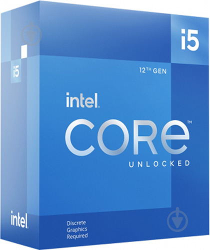 Процесор Intel Core i5-12500 3 GHz Socket 1700 Box (BX8071512500) - фото 1