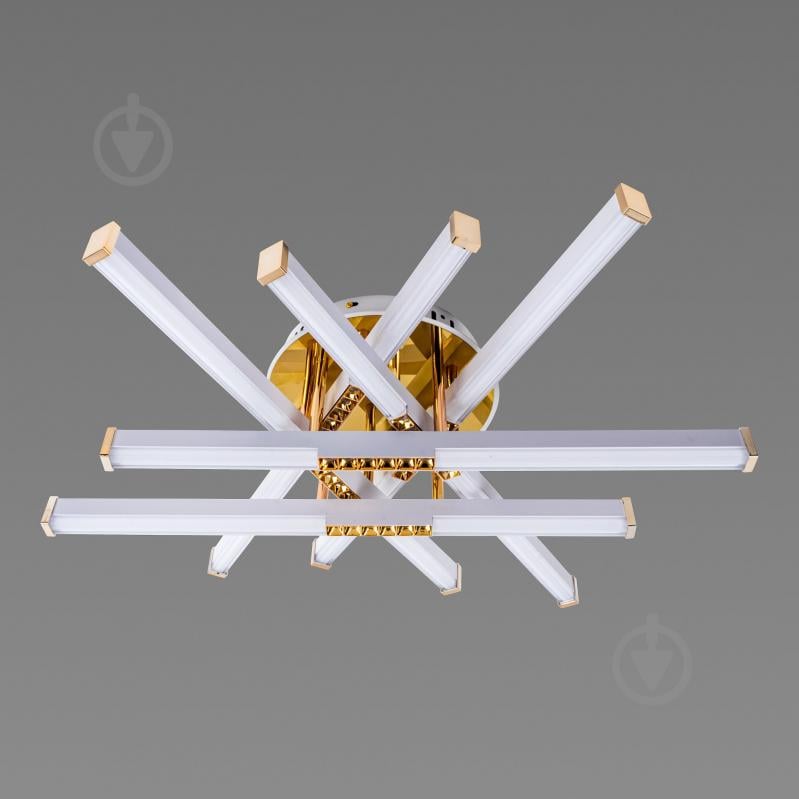 Люстра светодиодная Sirius B YH837/6 WT+GD 78W 6x78 Вт белый/золото - фото 1 Люстра светодиодная Sirius B YH837/6 WT+GD 78W 6x78 Вт белый/золото - фото 1