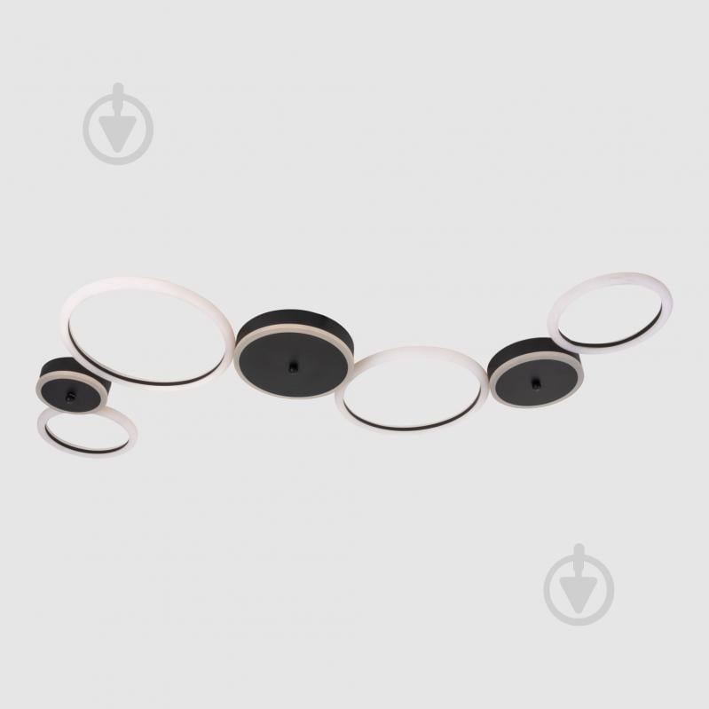 Люстра светодиодная Sirius N 3836 7x112 Вт черный - фото 3