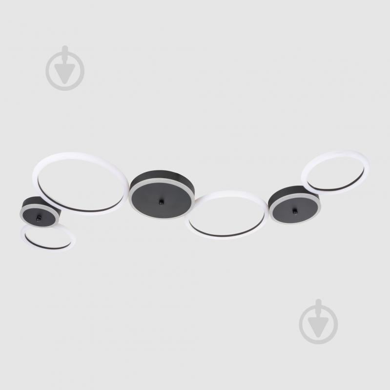 Люстра светодиодная Sirius N 3836 7x112 Вт черный - фото 2