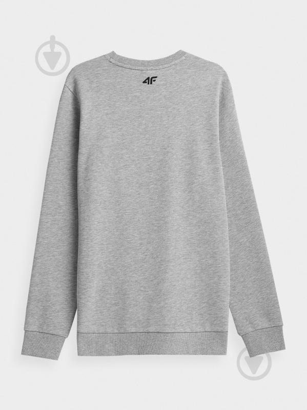 Свитшот 4F SWEATSHIRT M349 4FSS23TSWSM349-27M р.L серый - фото 2