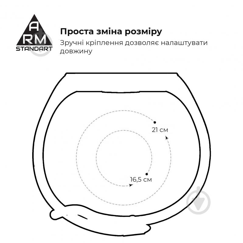 Ремешок Armorstandart для Xiaomi Mi Band 7/6/5 New Style Blue - Yellow (ARM61907) - фото 5