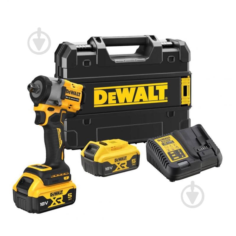 Гайковерт ударний акумуляторний DeWalt DCF922P2T - фото 1