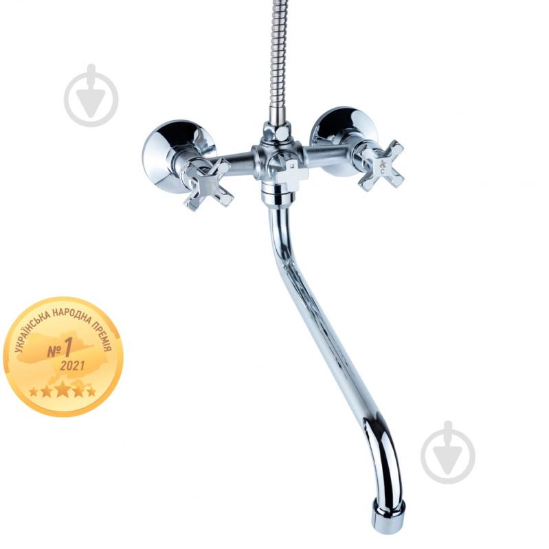 Змішувач для ванни Aquatica QN ½" (QN-2C458C) - фото 1