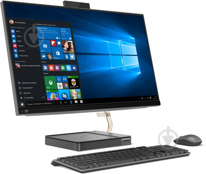 Моноблок Lenovo IdeaCentre AIO 5 27IOB6 27 (F0G40029UA) grey - фото 3