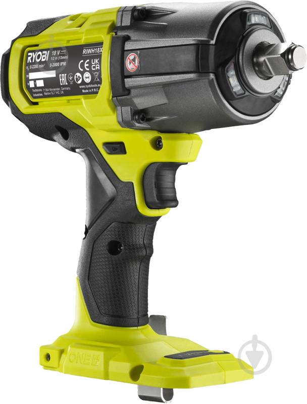 Гайковерт ударний акумуляторний RYOBI ONE+ НР RIWH18X-0 - фото 4