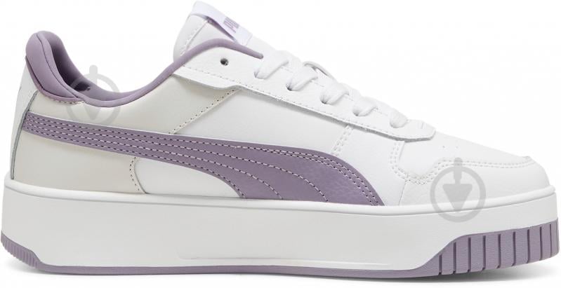 Кроссовки для девочек демисезонные Puma CARINA STREET JR 39384612 р.38,5 белые - фото 2