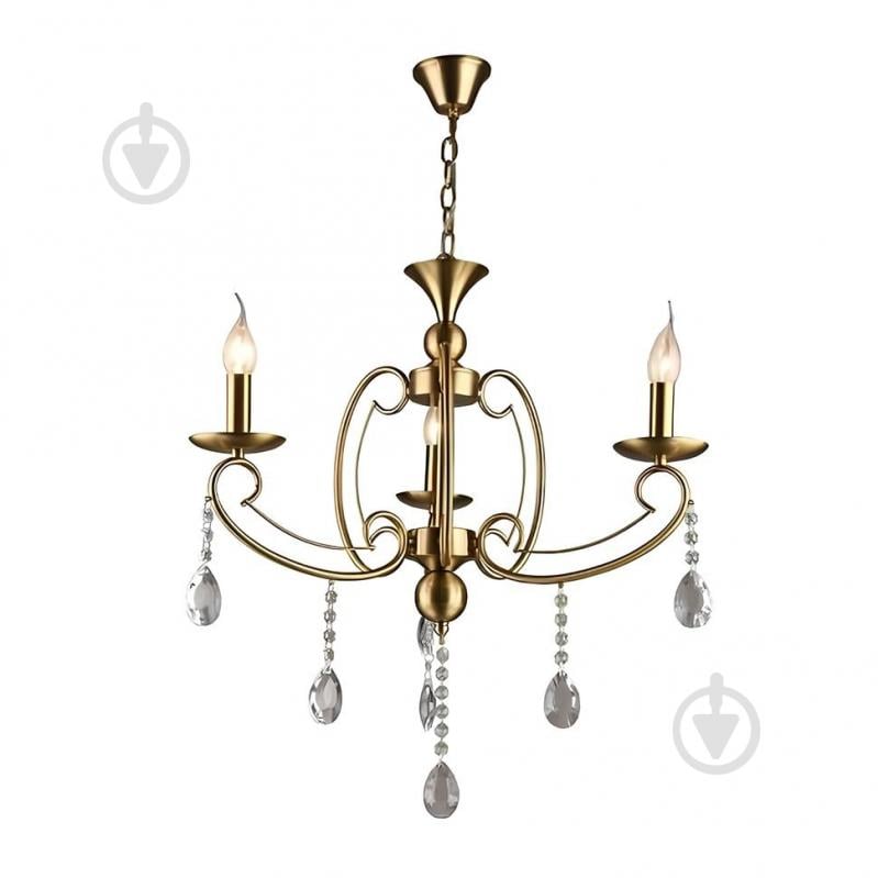 Люстра подвесная Sirius 9516-3 3x60 Вт E14 бронза - фото 1