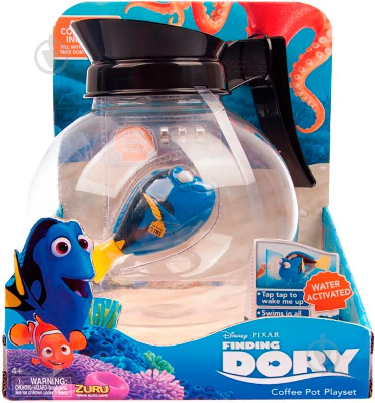 Игровой набор Zuru с интерактивной рыбой-хирургом Дори в кофейнике 25171 - фото 2 Игровой набор Zuru с интерактивной рыбой-хирургом Дори в кофейнике 25171 - фото 2