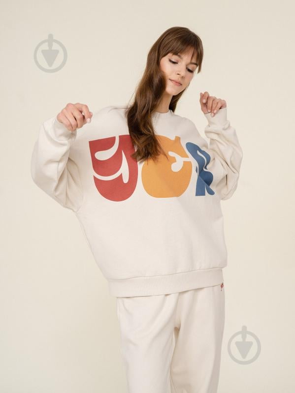 Світшот Outhorn SWEATSHIRT F293 OTHSS23TSWSF293-11S р.M білий - фото 1