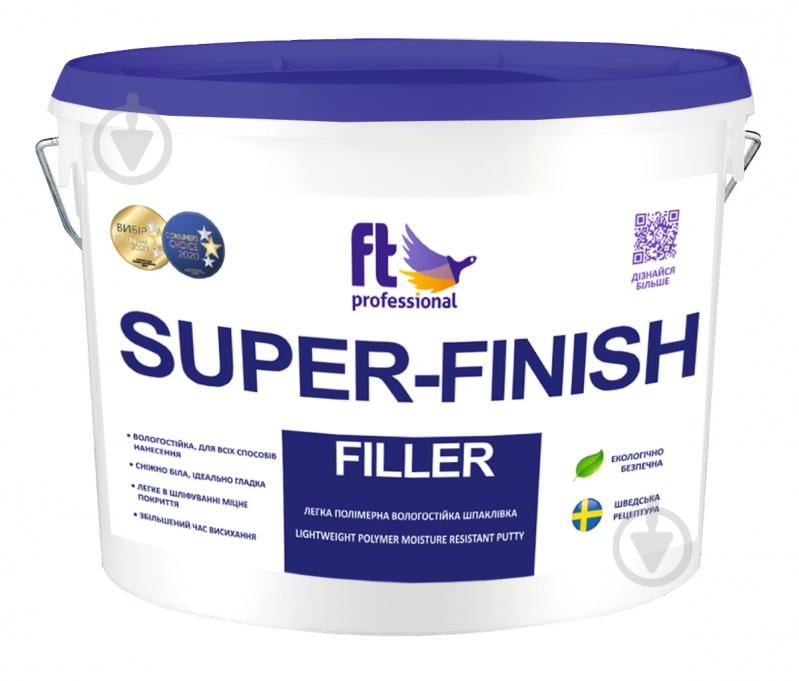 Шпаклівка FT Professional SUPER-FINISH FILLER 4,8 кг - фото 1