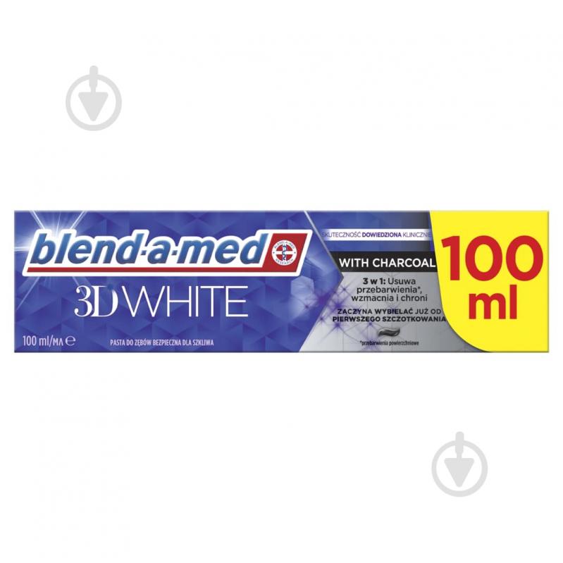 Зубна паста Blend-a-Med 3D White Деревне вугілля 100 мл - фото 2