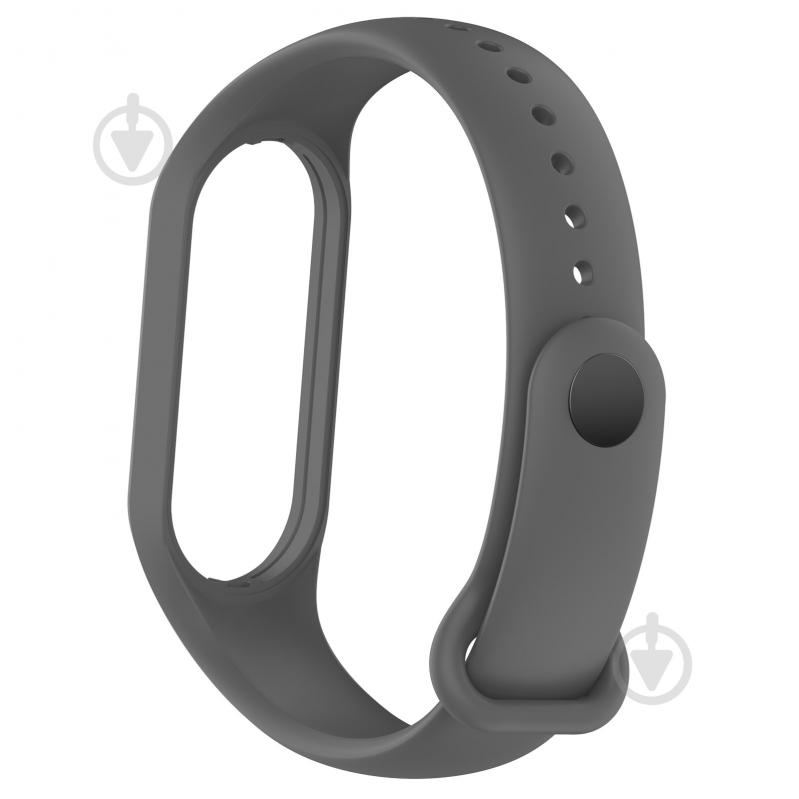 Ремінець Armorstandart для Xiaomi Mi Band 7/6/5 New Style Platinum Grey (ARM61895) - фото 2