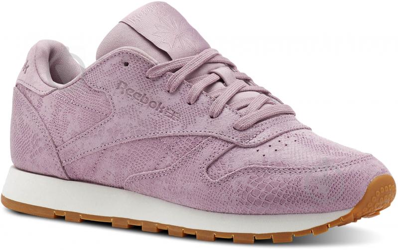 Кроссовки женские зимние Reebok CL LTHR CN4023 р.36 фиолетовые - фото 3