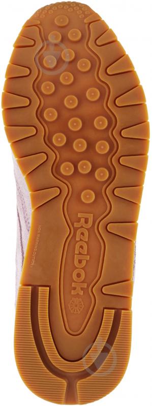 Кроссовки женские зимние Reebok CL LTHR CN4023 р.37,5 фиолетовые - фото 6