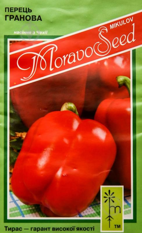 Насіння MoravoSeeds перець Гранова 0,4 г (4820163682709) - фото 1