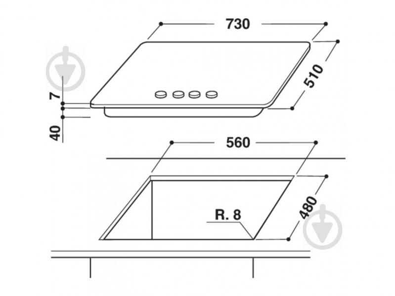 Варочная поверхность газовая Whirlpool GMW7522IXL - фото 5