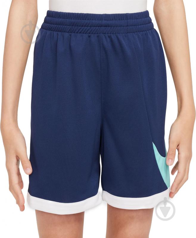 Шорты Nike B NK DF MULTI+ SWOOSH SHORT FV0269-410 р. S синий - фото 3