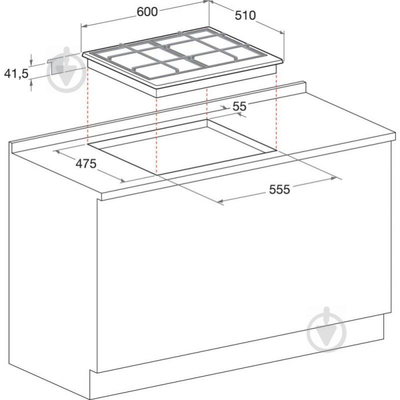 Варочная поверхность газовая Whirlpool PMW64D2/IXL - фото 2