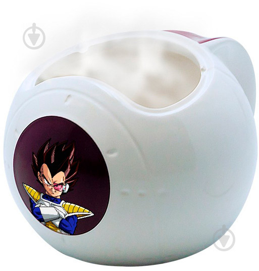 Чашка 3D FSD DRAGON BALL Vegeta Spaceship Перлина дракона 500мл (ABYMUG556) - фото 3