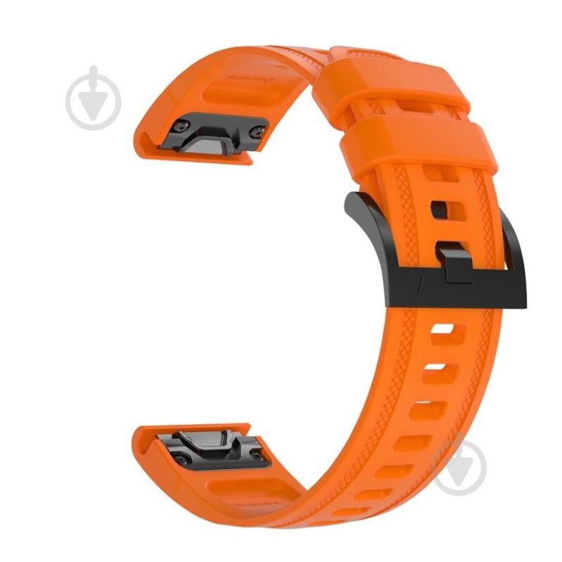 Ремешок Armorstandart Silicone 20 мм для Garmin Fenix 5s/6s Orange ARM60801 - фото 3