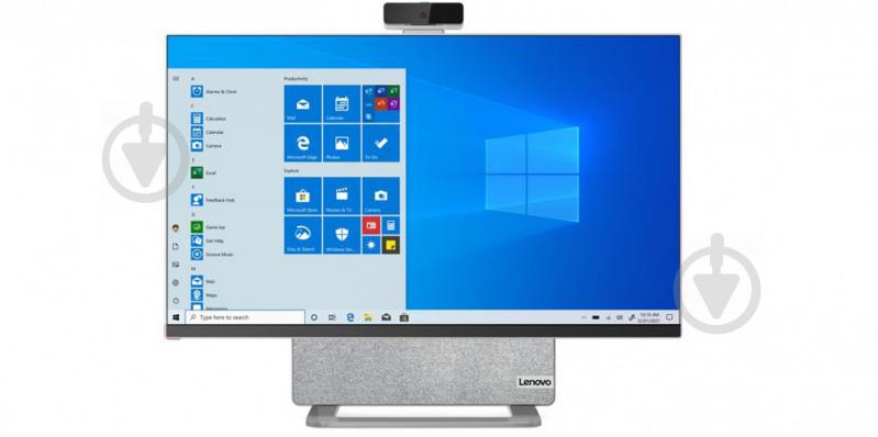 Моноблок Lenovo YOGA AIO 7 27ACH6 27 (F0G7002CRK) grey - фото 12