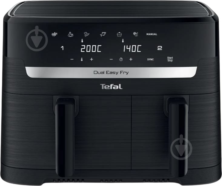 Мультипіч Tefal Dual Easy Fry EY901N10 - фото 1