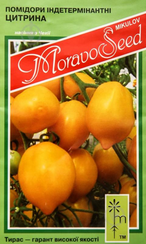 Семена томат Цитрина 0,2 г MoravoSeeds - фото 1 Семена томат Цитрина 0,2 г MoravoSeeds - фото 1