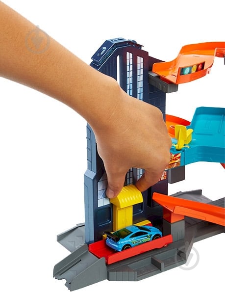 Трек Hot Wheels Большой город 1:64 CDL36 - фото 4