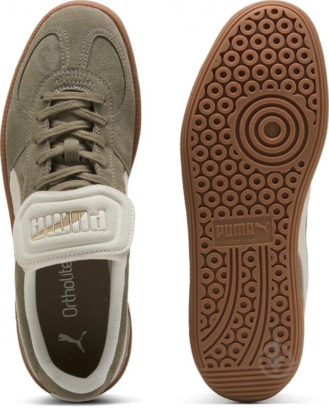 Кеди чоловічі демісезонні Puma Palermo PREMIUM Suede 40235002 р.43 хакі - фото 6 Кеди чоловічі демісезонні Puma Palermo PREMIUM Suede 40235002 р.43 хакі - фото 6