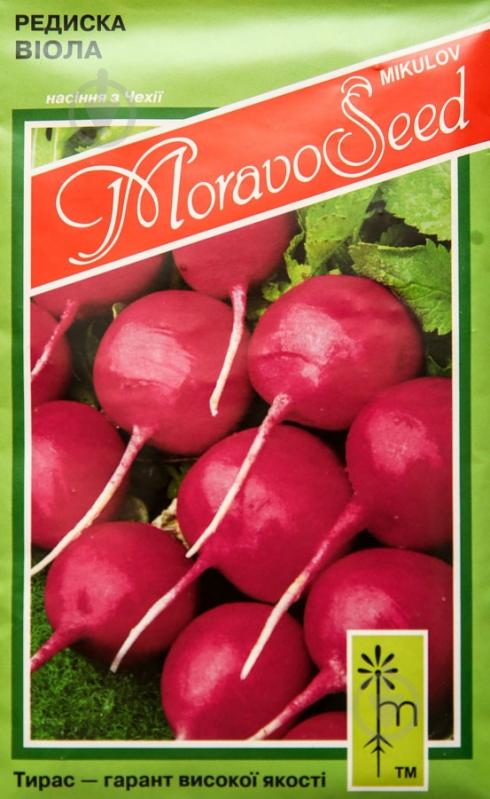 Семена редис Виола 3 г MoravoSeeds - фото 1 Семена редис Виола 3 г MoravoSeeds - фото 1