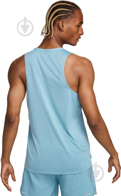 Футболка Nike NK DF RISE 365 TANK CZ9179-464 р.XL голубой - фото 2