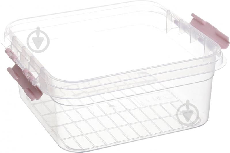 Ящик-органайзер для зберігання Gondol Plastic Bijouterie (Біжутерія) Box рожевий 110x250x - фото 4