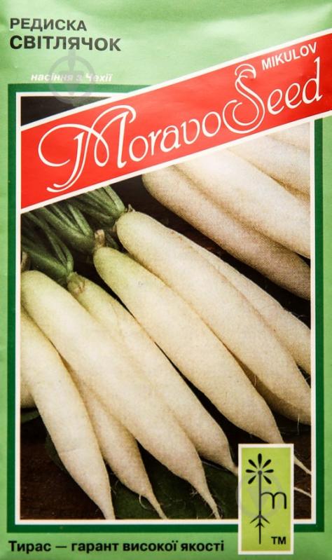Насіння MoravoSeeds редиска Світлячок 3 г (4820163681139) - фото 1 Насіння MoravoSeeds редиска Світлячок 3 г (4820163681139) - фото 1