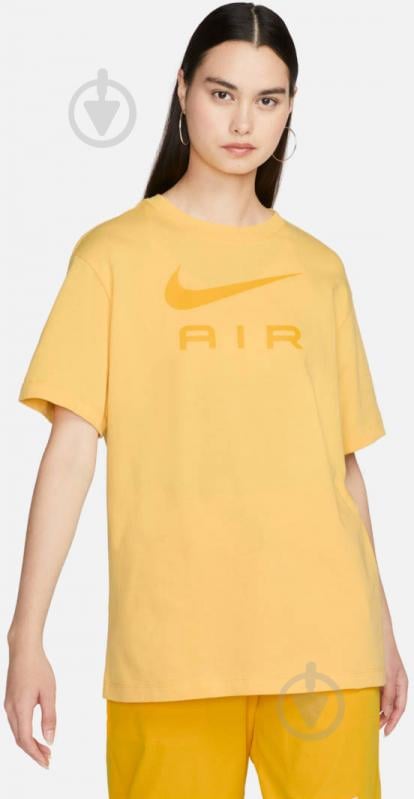 Футболка Nike W NSW TEE AIR BF DX7918-795 р.M жовтий - фото 1