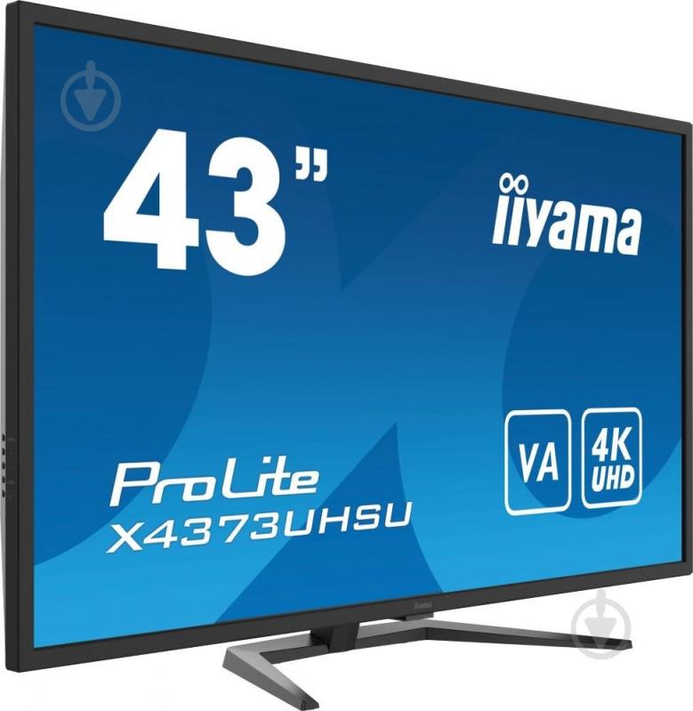 Монитор Iiyama ProLite 43" (X4373UHSU-B1) - фото 2